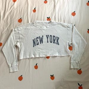 Brandy Melville New York Crop Top